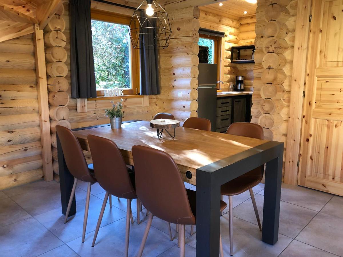 Boomstamhuis High Chaparral Oorsbeek Dış mekan fotoğraf