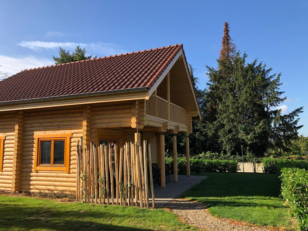Boomstamhuis High Chaparral Oorsbeek Dış mekan fotoğraf