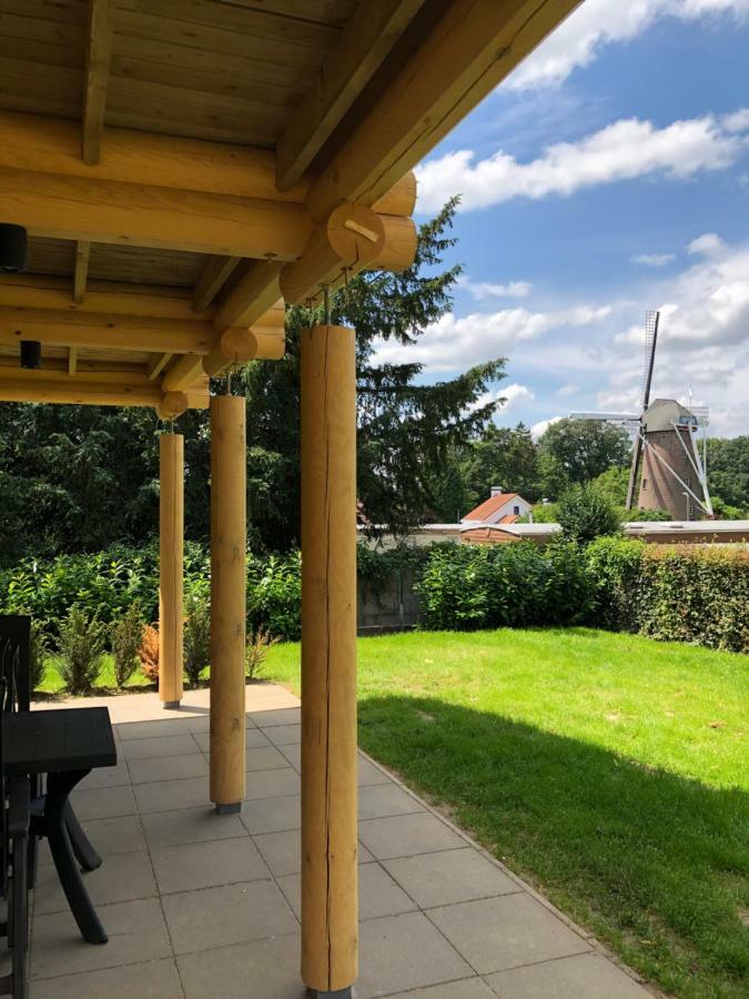 Boomstamhuis High Chaparral Oorsbeek Dış mekan fotoğraf